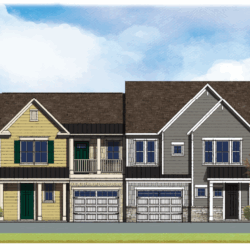 Canby and Canby II residential homes featuring modern low-country architecture